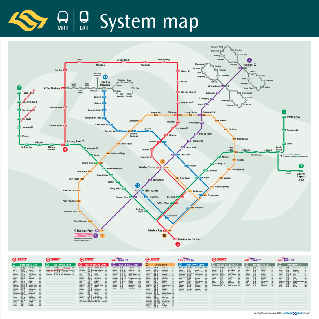 MRT Map (2015)